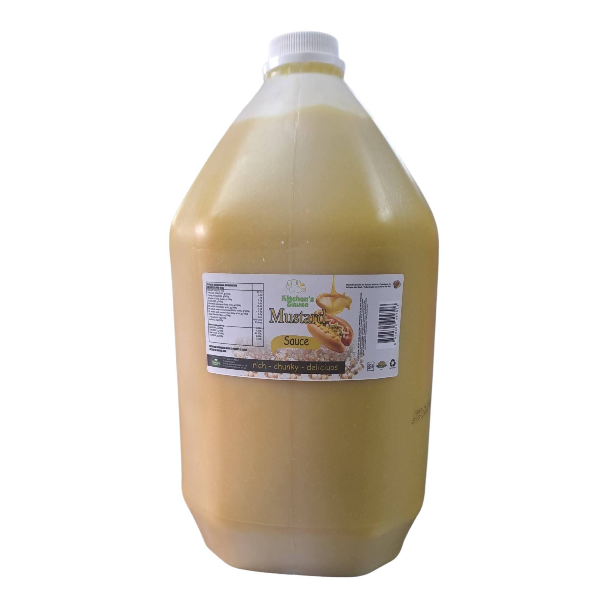 Qaboha Mustard Sauce 5L